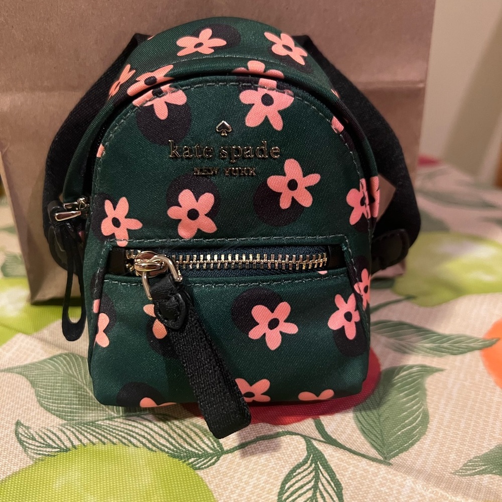 Kate Spade Keychain Backpack